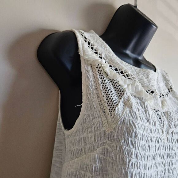 NWOT Anthropologie Meadow Rue Andorra Peplum Blouse - Picture 4 of 11